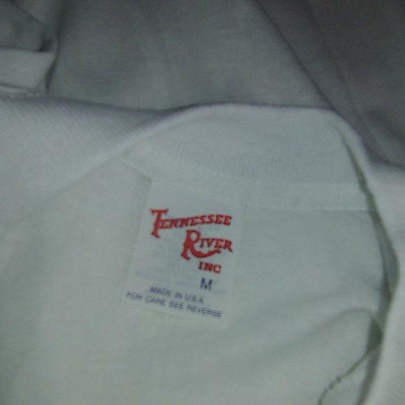 New Vintage Carnival Cruise Men's M T Shirt Single Stitch Just Cruising Nautical - Picture 4 of 6